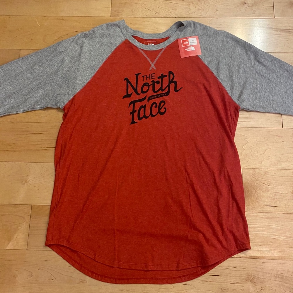 North Face 3/4 Sleeve Henley Size XL